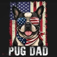 Pug Dad Sweatshirt thumb 3