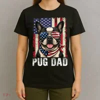 Pug Dad T-Shirt thumb 4