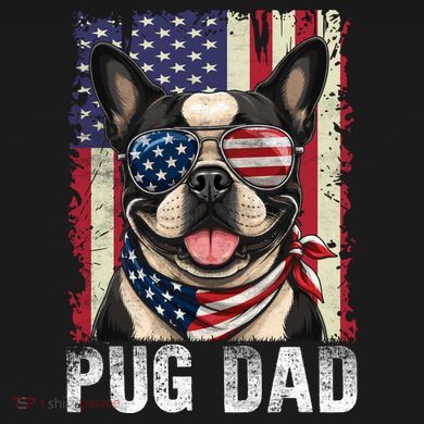 Pug Dad Bucket Hat