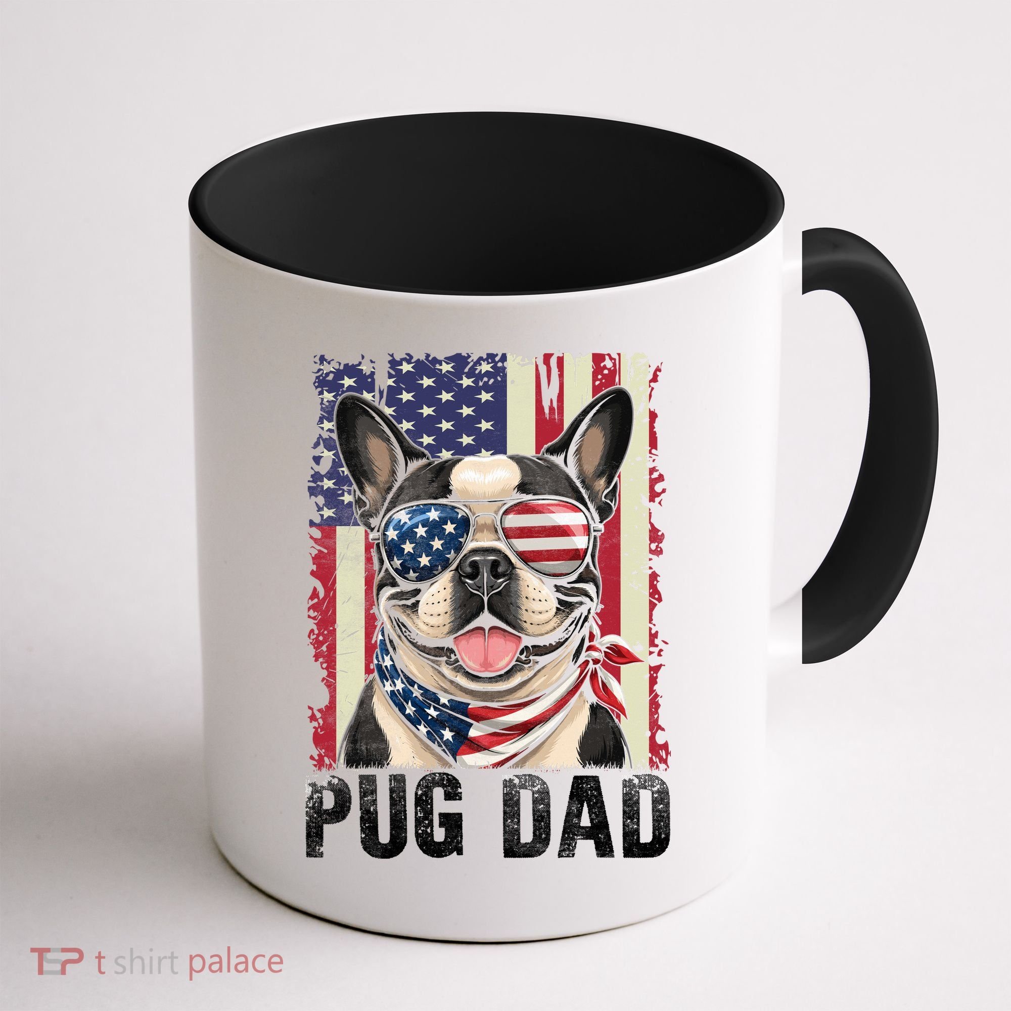 Pug Dad Coffee Mug