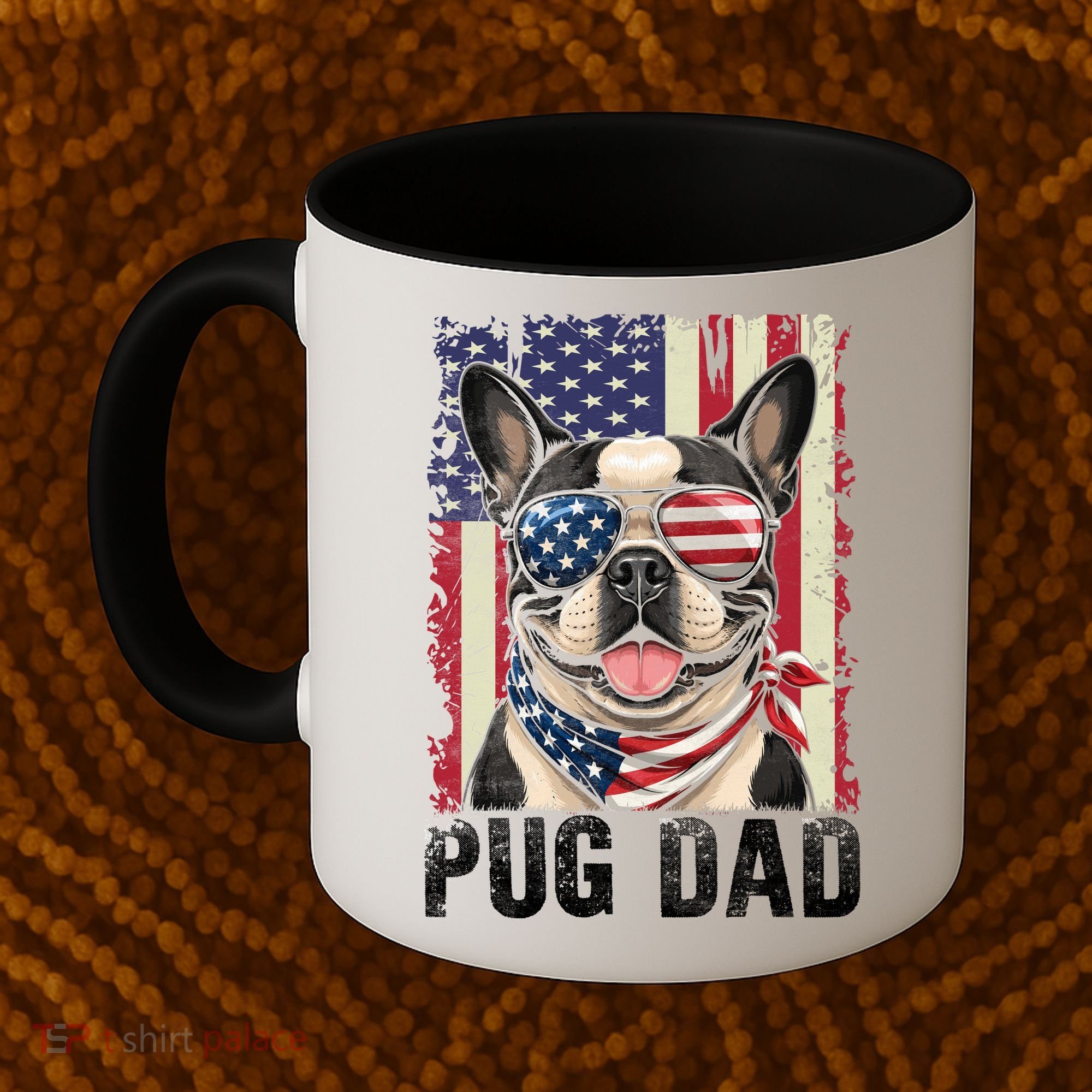 Pug Dad Coffee Mug