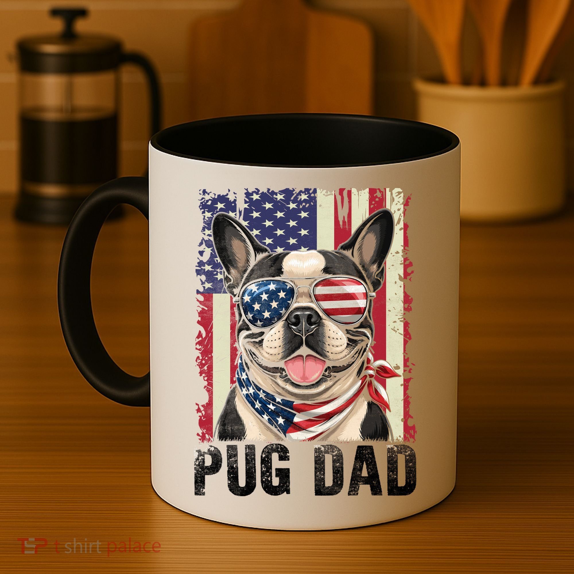 Pug Dad Coffee Mug