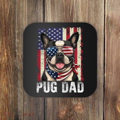Pug Dad Coaster