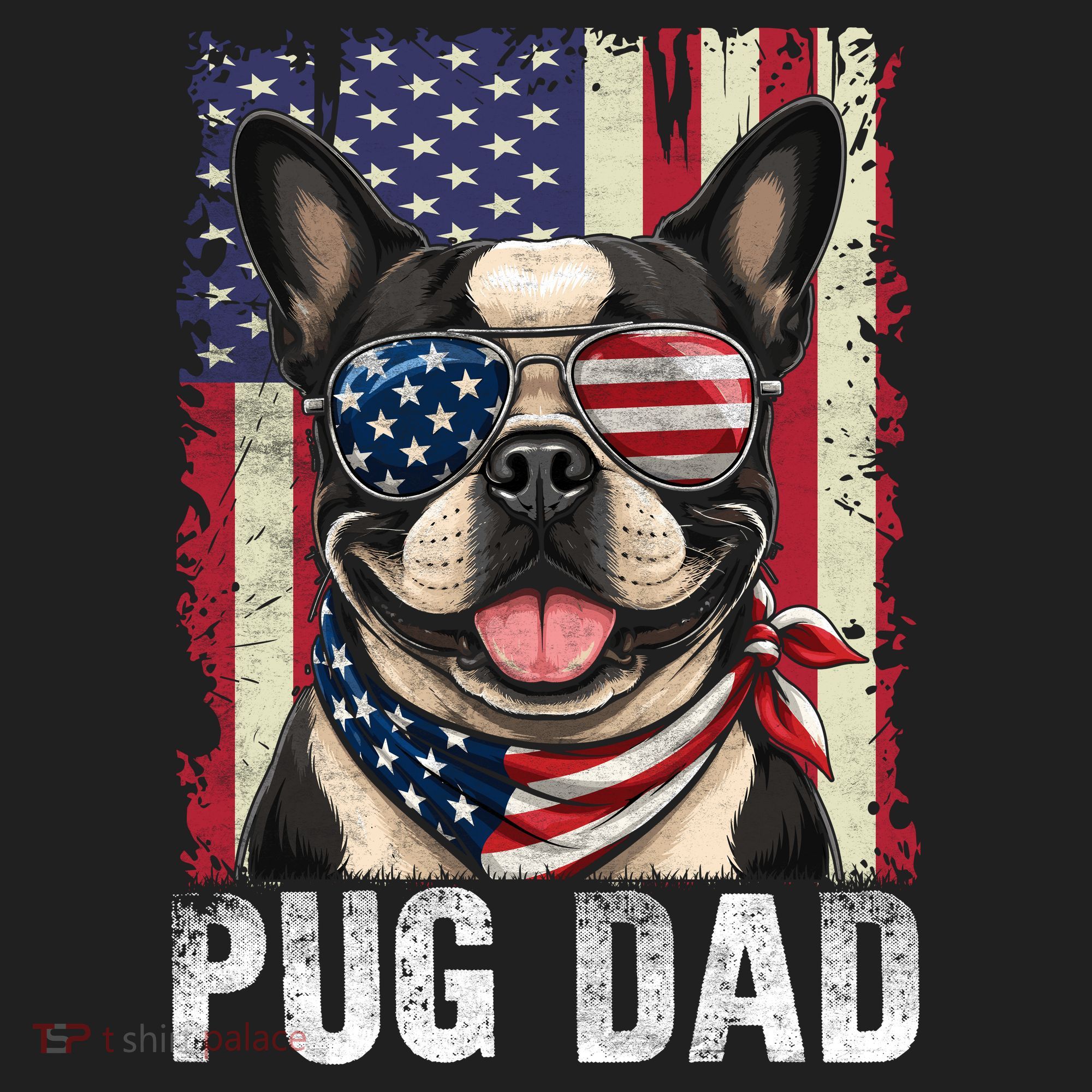 Pug Dad Tumbler