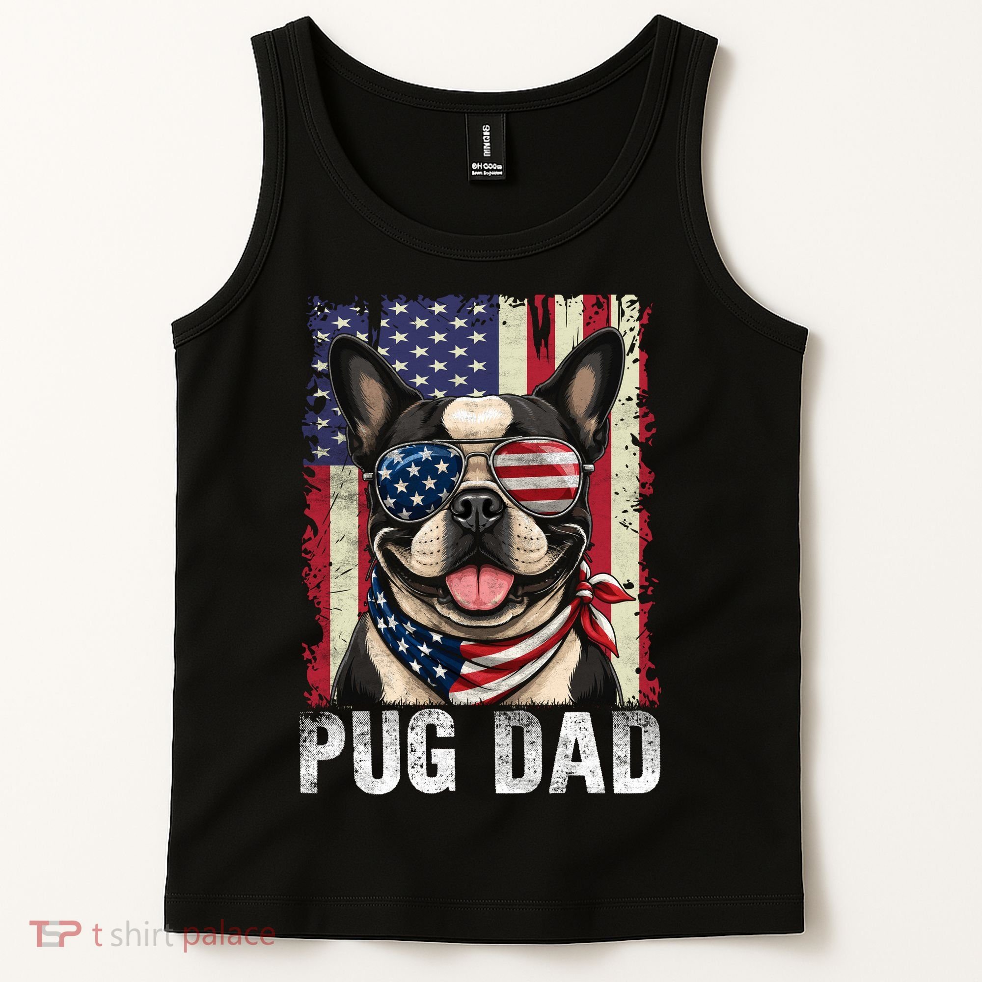 Pug Dad Tank Top