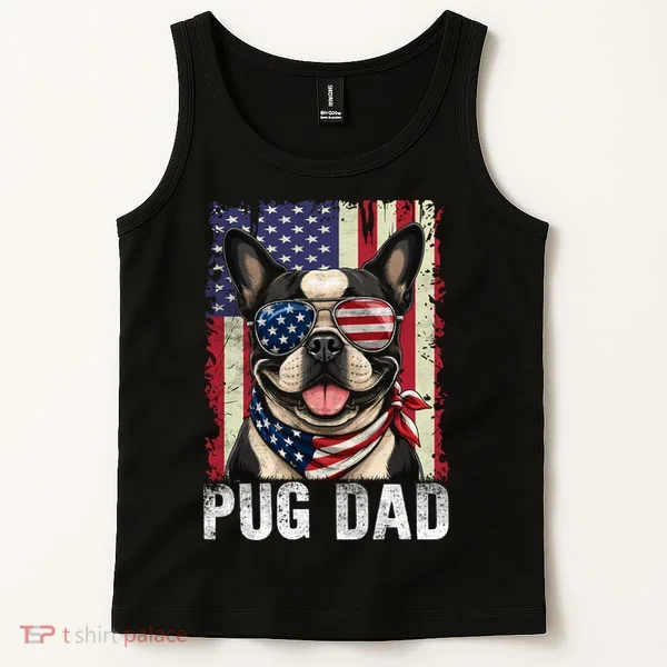 Pug Dad Tank Top