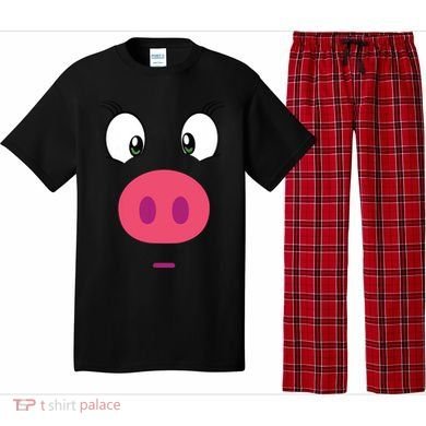 Piggy Design Pig Face Pajama Set