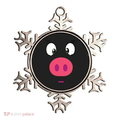 Piggy Design Pig Face Ornament