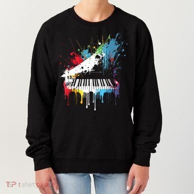 Piano Design Piano Gift For Pianist Women's Sweatshirt