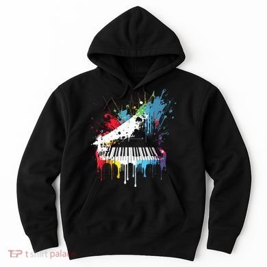 Piano Design Piano Gift For Pianist Hoodie