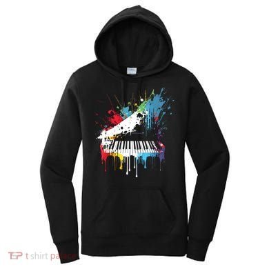 Piano Design Piano Gift For Pianist Women's Hoodie