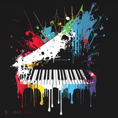 Piano Design Piano Gift For Pianist Premium T-Shirt