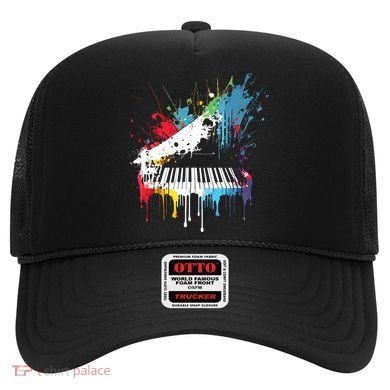 Piano Design Piano Gift For Pianist Hat