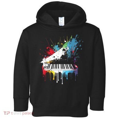 Piano Design Piano Gift For Pianist Toddler Hoodie