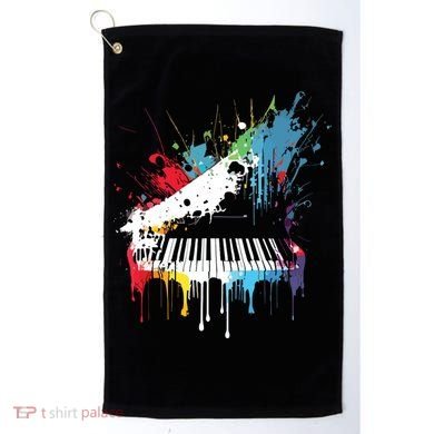 Piano Design Piano Gift For Pianist Golf Towel