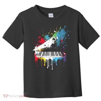 Piano Design Piano Gift For Pianist Toddler T-Shirt