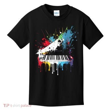 Piano Design Piano Gift For Pianist Kids T-Shirt