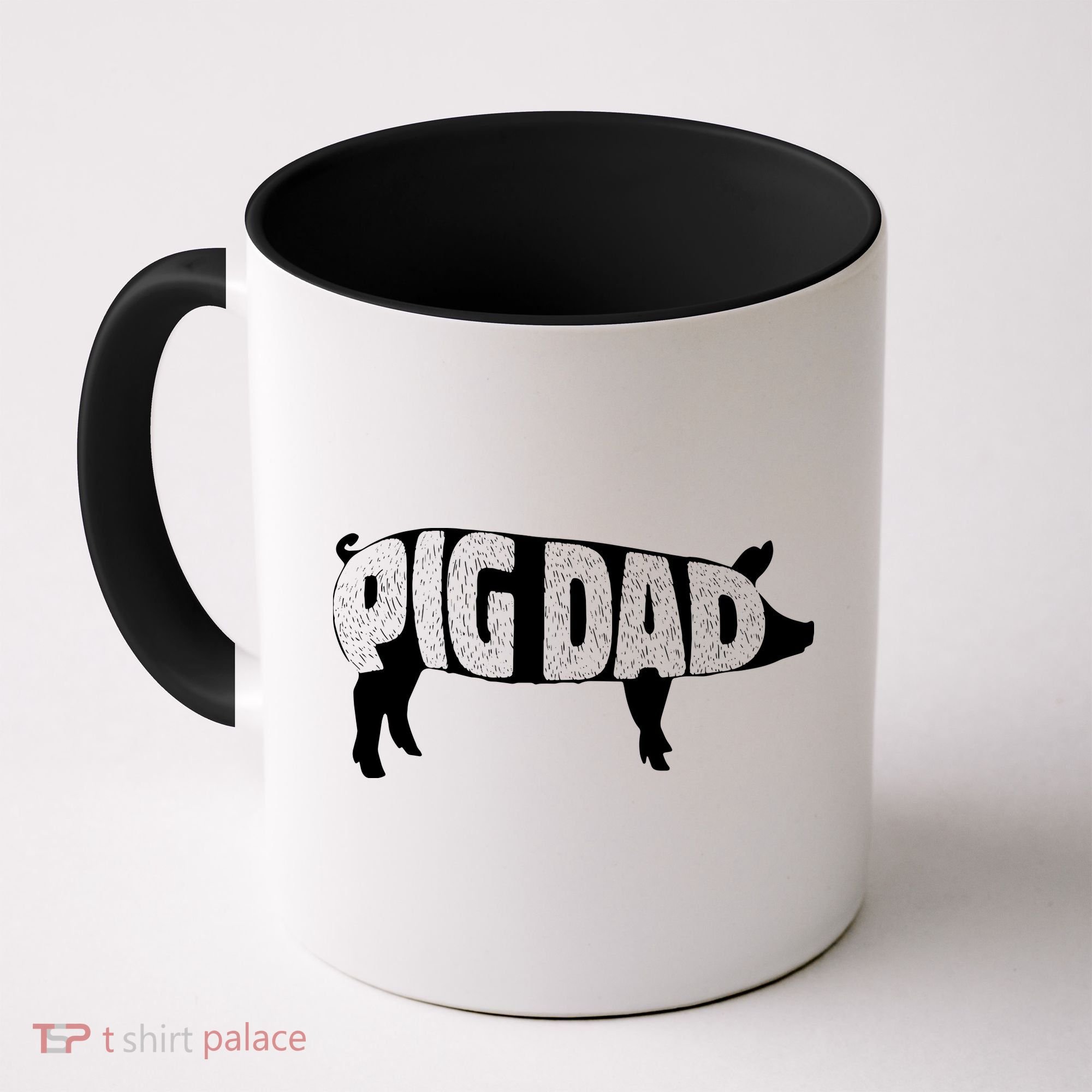 Pig Dad Pig Lover Owner Ranch Farmer Fathers Day Coffee Mug