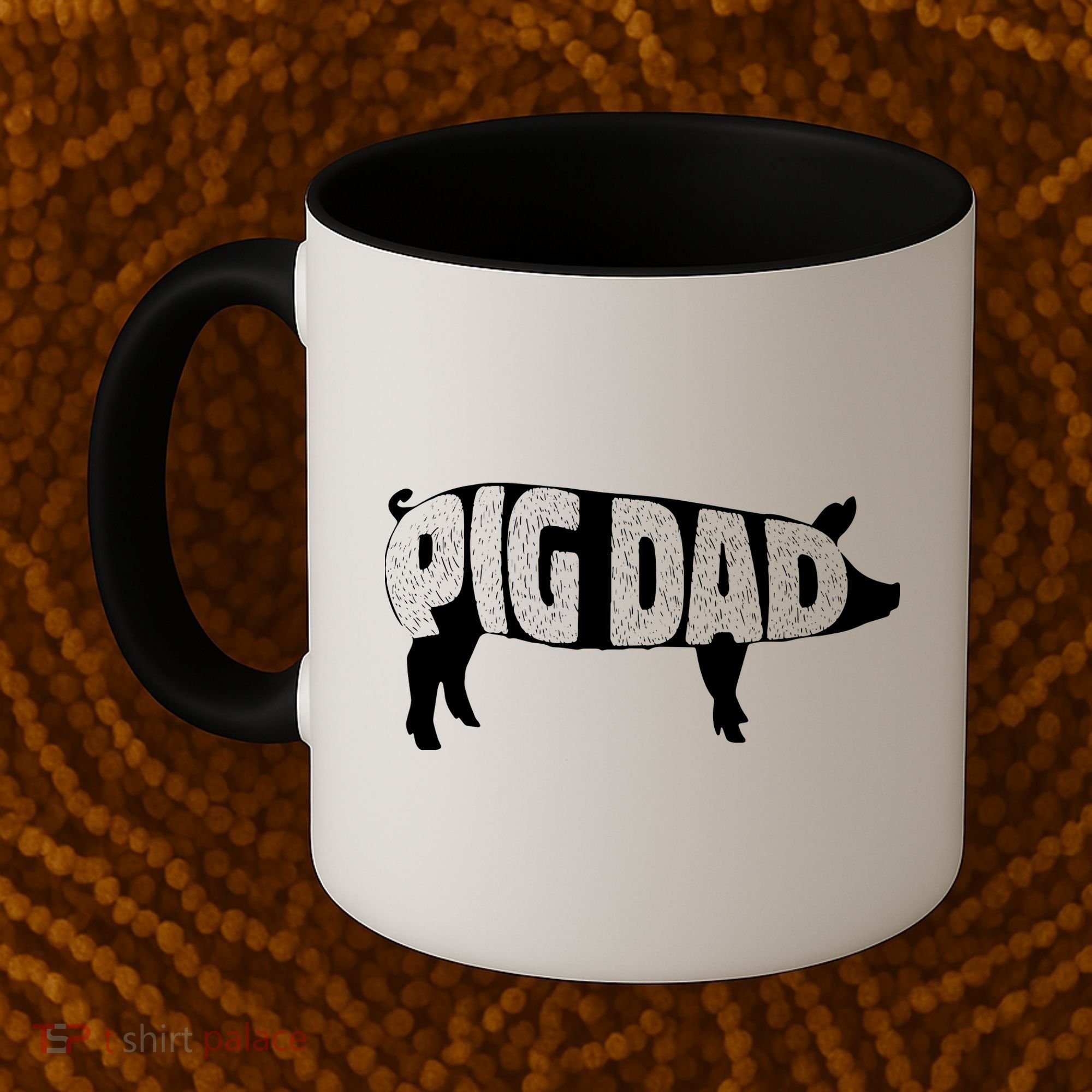 Pig Dad Pig Lover Owner Ranch Farmer Fathers Day Coffee Mug