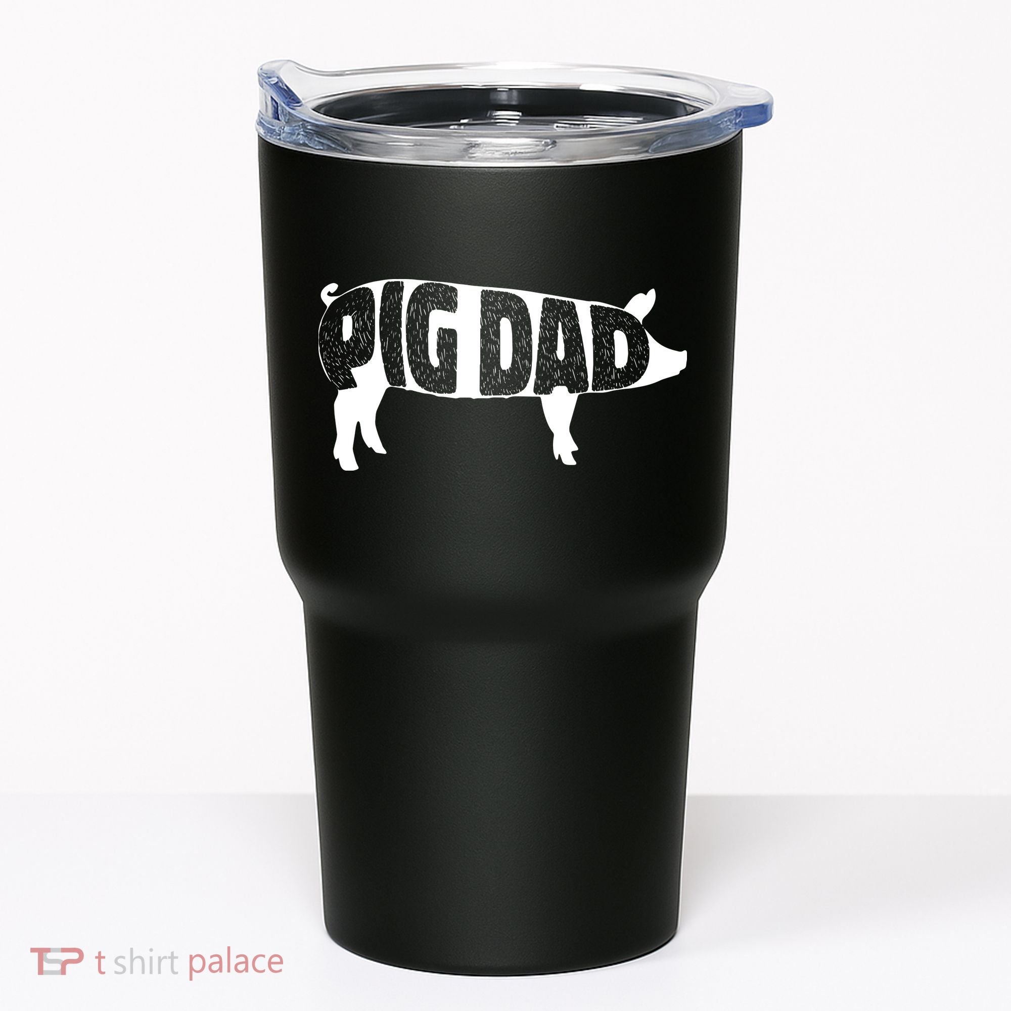 Pig Dad Pig Lover Owner Ranch Farmer Fathers Day Tumbler