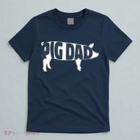 Pig Dad Pig Lover Owner Ranch Farmer Fathers Day T-Shirt thumb 5