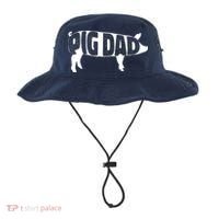Pig Dad Pig Lover Owner Ranch Farmer Fathers Day Bucket Hat thumb 0