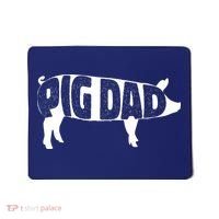 Pig Dad Pig Lover Owner Ranch Farmer Fathers Day Mousepad thumb 0