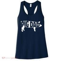 Pig Dad Pig Lover Owner Ranch Farmer Fathers Day Women's Tank Top thumb 0