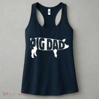 Pig Dad Pig Lover Owner Ranch Farmer Fathers Day Women's Tank Top thumb 3