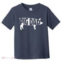 Pig Dad Pig Lover Owner Ranch Farmer Fathers Day Toddler T-Shirt thumb 0