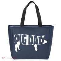 Pig Dad Pig Lover Owner Ranch Farmer Fathers Day Tote Bag thumb 0