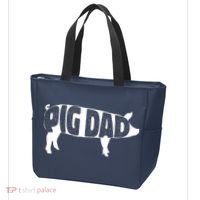 Pig Dad Pig Lover Owner Ranch Farmer Fathers Day Tote Bag thumb 3