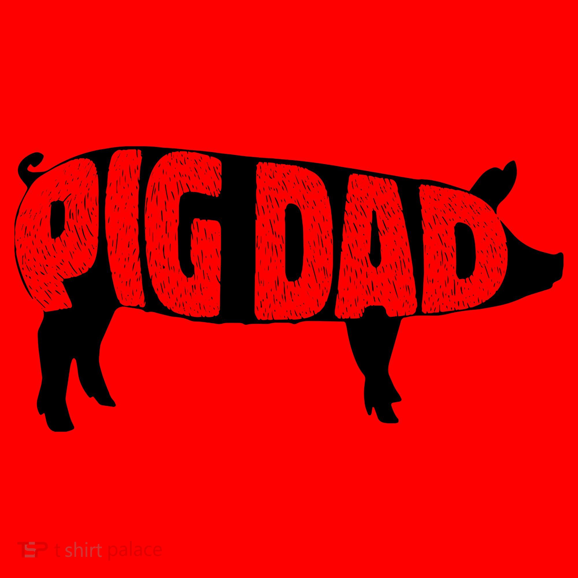 Pig Dad Pig Lover Owner Ranch Farmer Fathers Day Santa Hat
