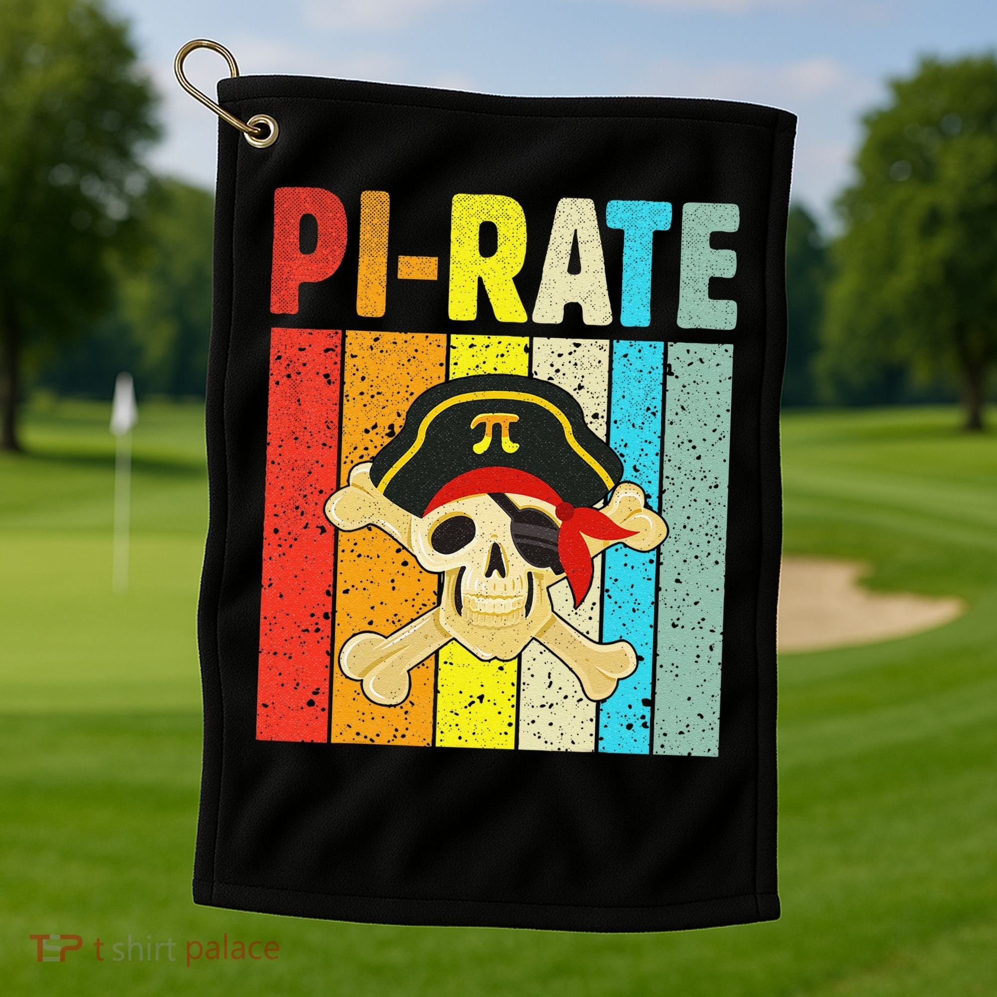 Pi-Rate Day Golf Towel