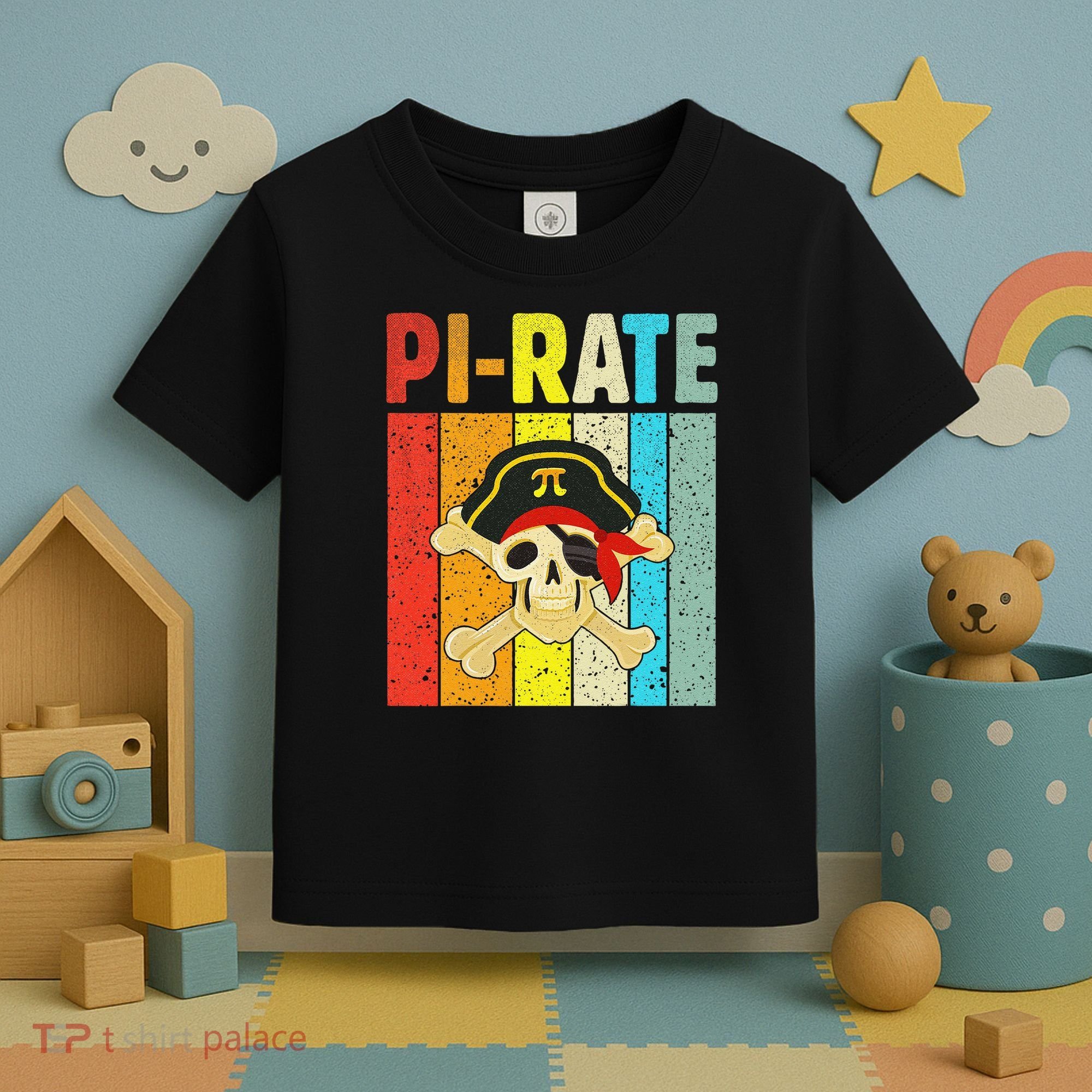 Pi-Rate Day Toddler T-Shirt