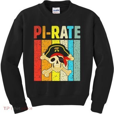 Pi-Rate Day Kids Sweatshirt