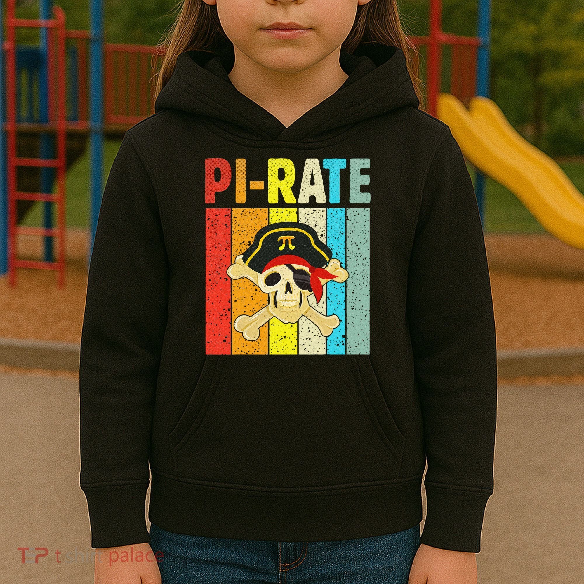 Pi-Rate Day Kids Hoodie