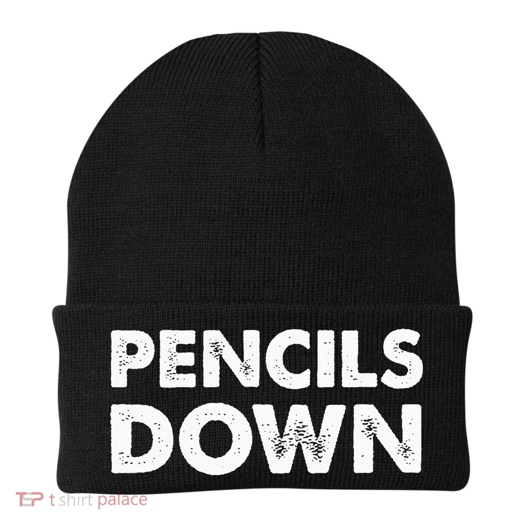 Pencils down Beanie