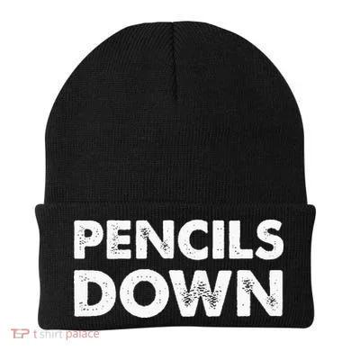 Pencils down Beanie