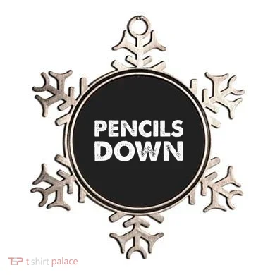Pencils down Ornament