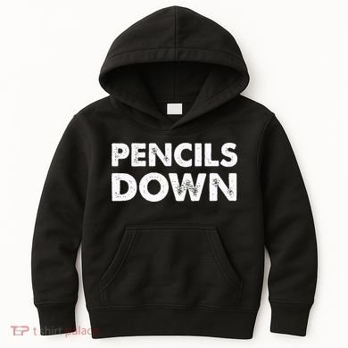 Pencils down Kids Hoodie