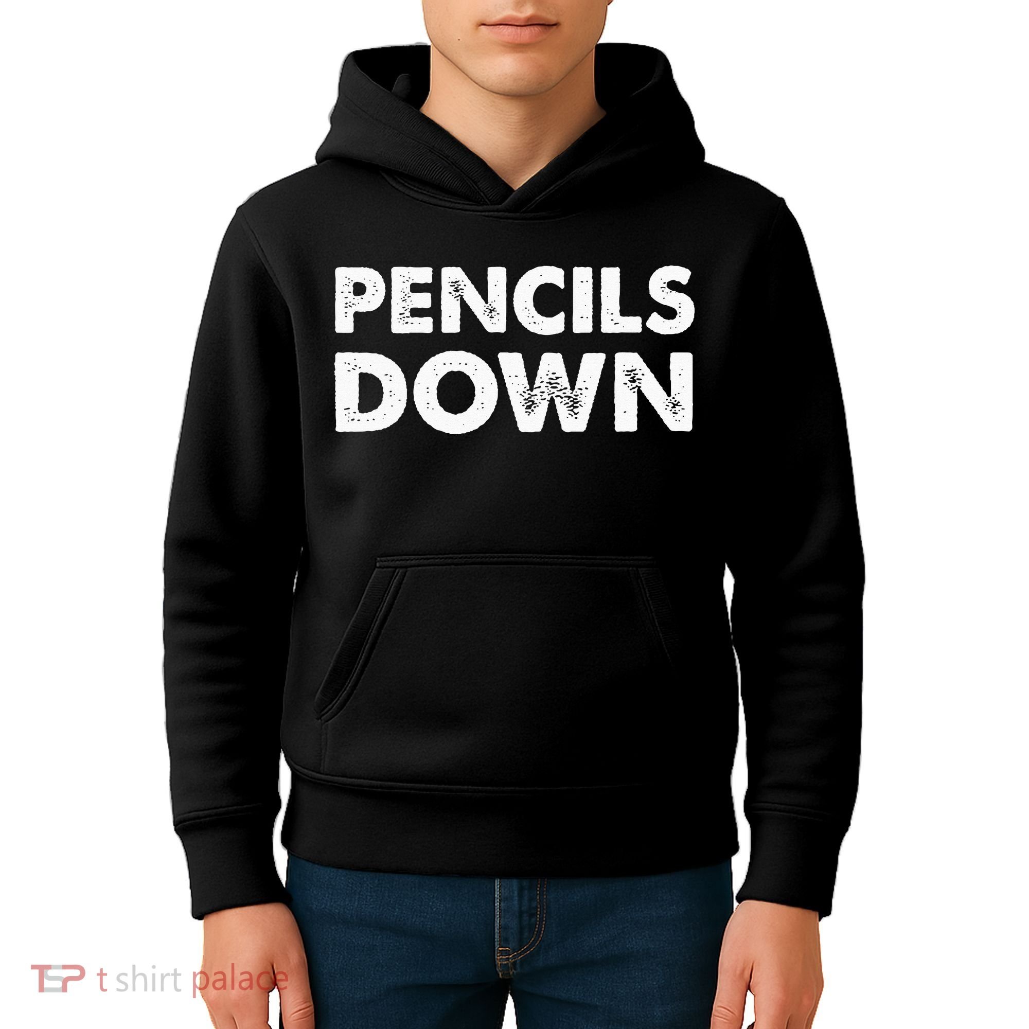 Pencils down Kids Hoodie