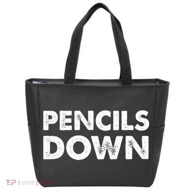 Pencils down Tote Bag