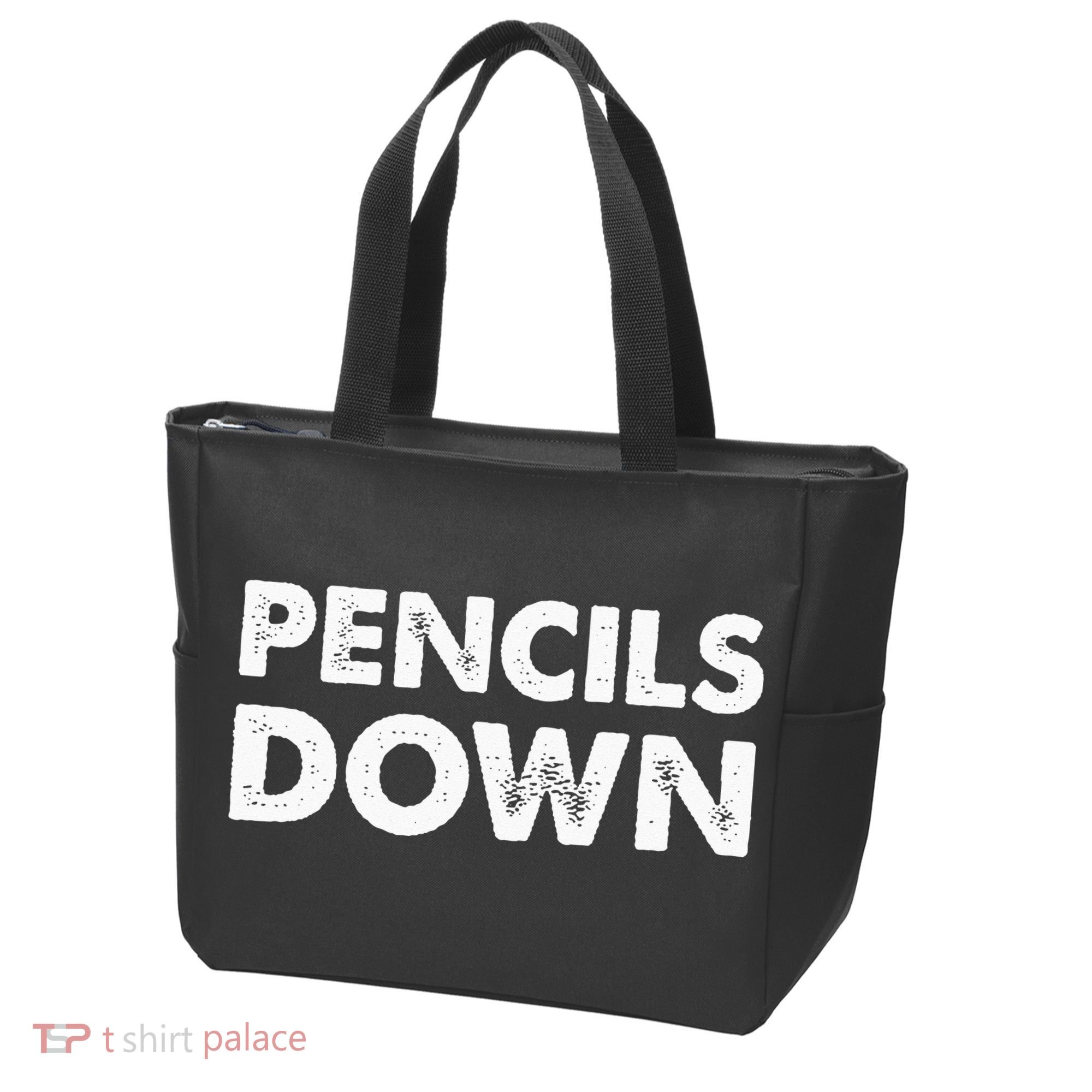 Pencils down Tote Bag