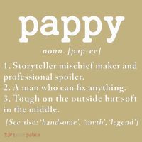 Pappy Definition Papa Grandpa Fathers Day Present Sweatshirt thumb 2