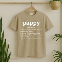 Pappy Definition Papa Grandpa Fathers Day Present T-Shirt thumb 2