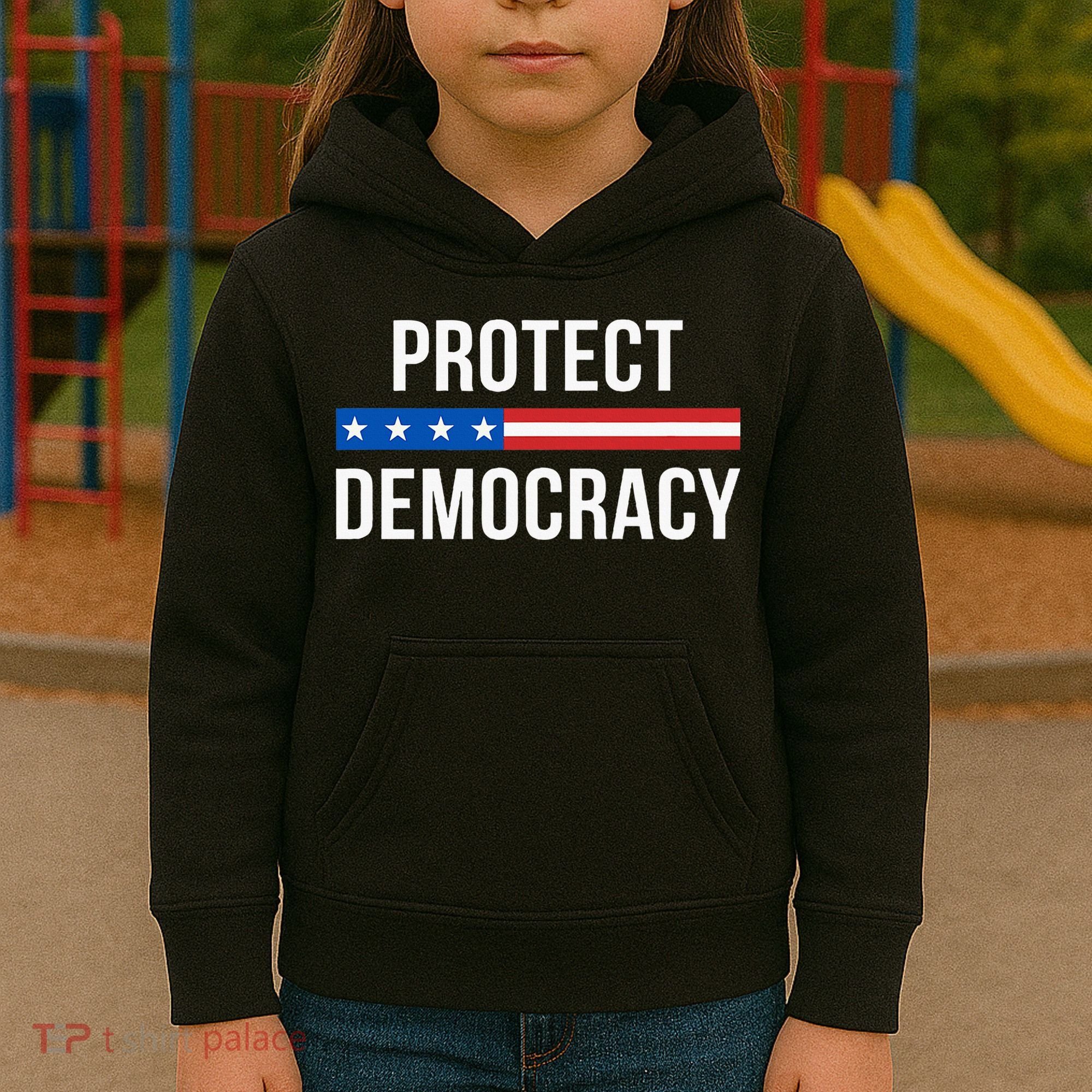 Protect Democracy Kids Hoodie