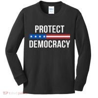 Protect Democracy Kids Long Sleeve Shirt thumb 0