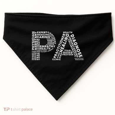 PA Design Physician Assistant USA-Made Doggie Bandana