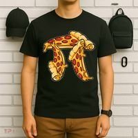 Pi Day Pizza Pi Funny Math Food T-Shirt thumb 6